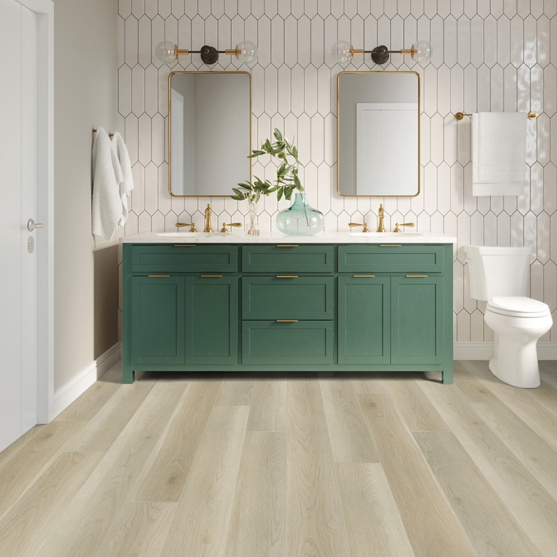 Slip-Resistant Flooring for Bathroom | Markville Flooring
