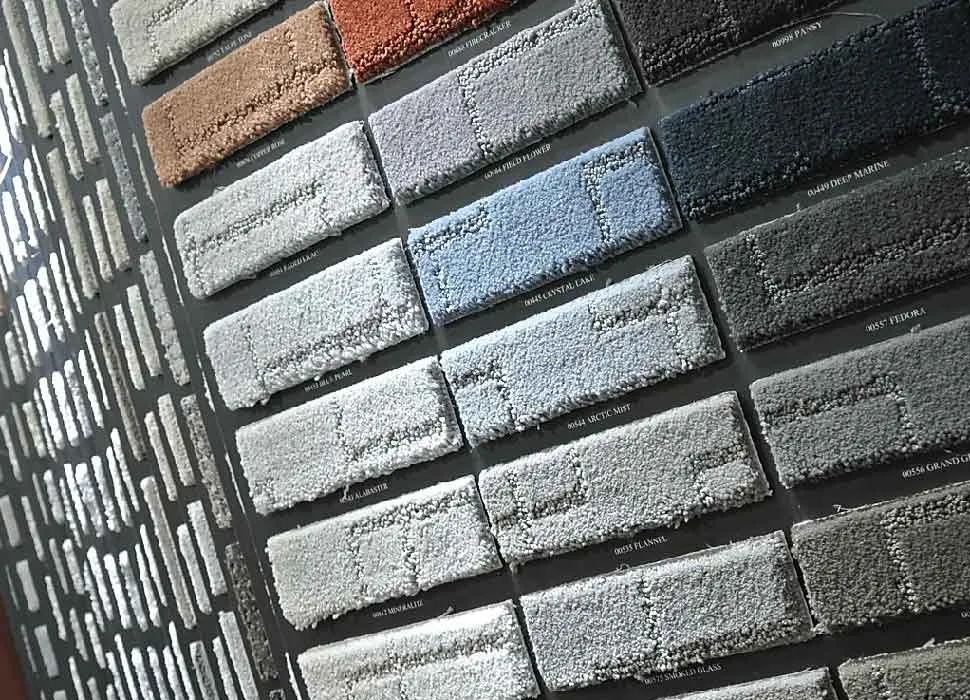 showroom Product samples at showroom | Markville Flooring
