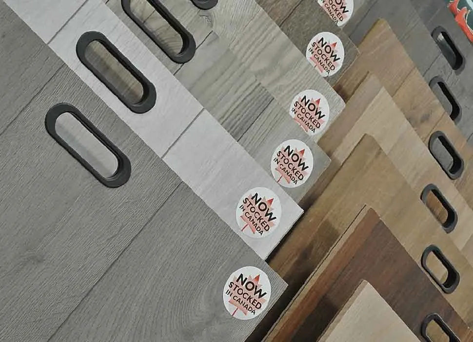 showroom Product samples at showroom | Markville Flooring