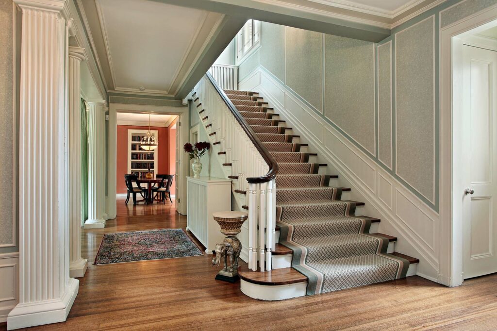 stair runners on hardwood